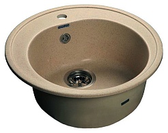 Granfest Мойка кухонная Rondo GF-R510 Песочный – фотография-1